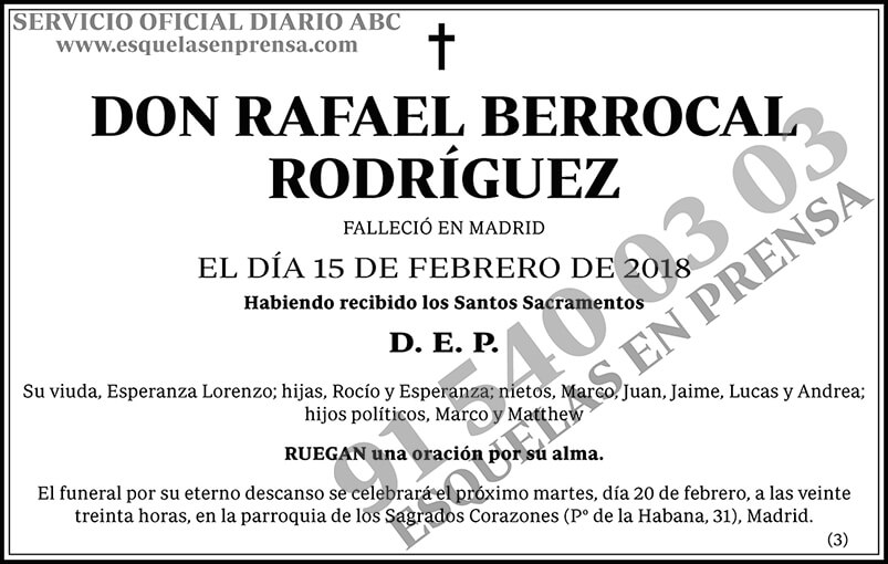 Rafael Berrocal Rodríguez